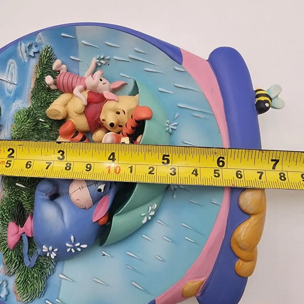 Disney Winnie The Pooh It's Just‎ A Small Piece Of Weather Collector Plate